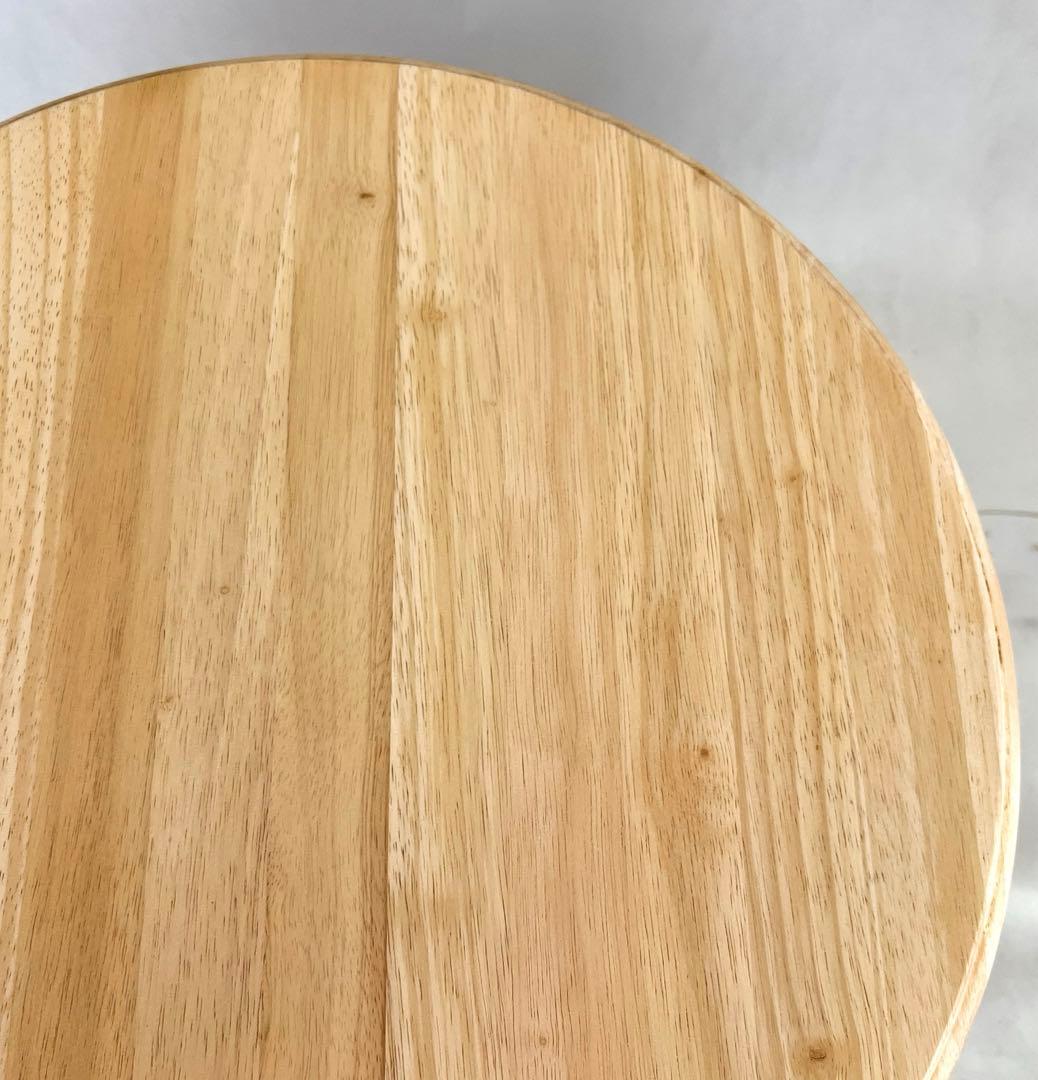 円形テーブル・木製・直径60cm・高さ60cm・送料込み