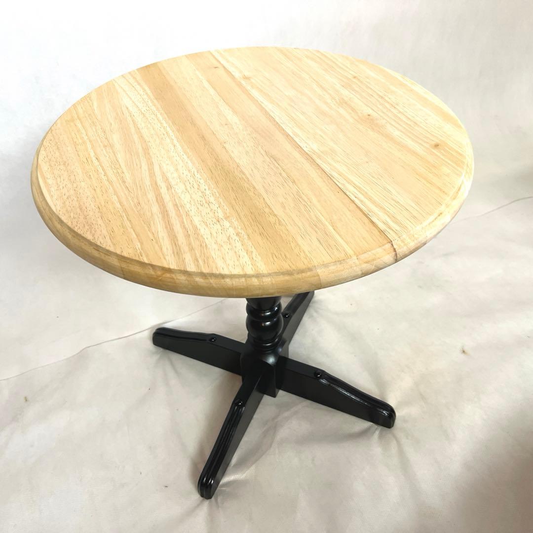 円形テーブル・木製・直径60cm・高さ60cm・送料込み