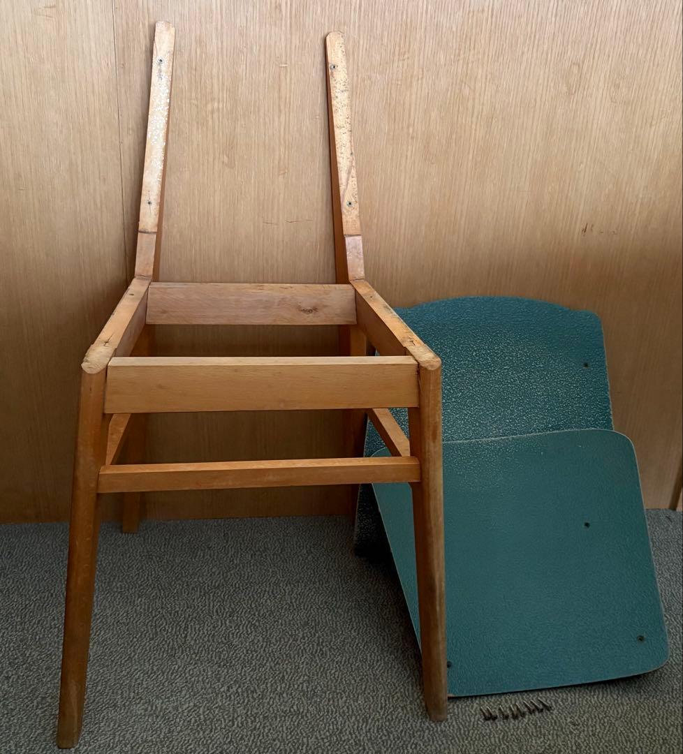 希少＊ジャン プルーヴェ 木製チェア 1950年代｜希少＊ジャン