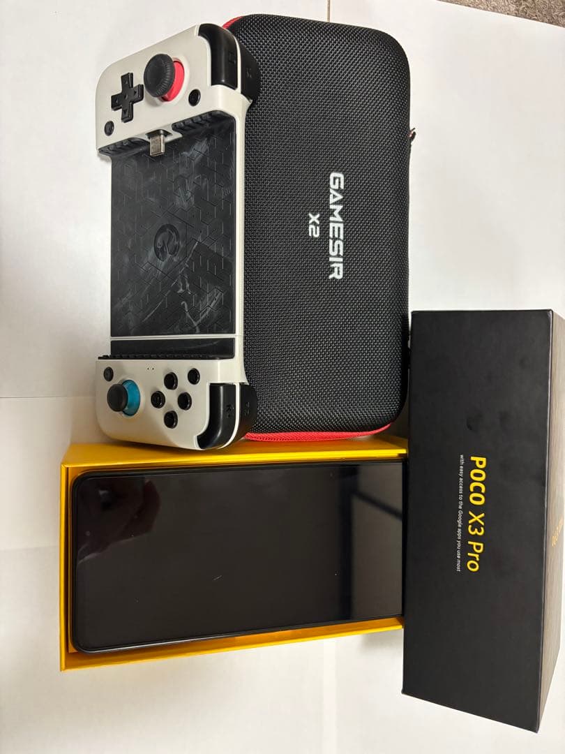 【馬と魚】　 POCO X3 Pro + GameSirコントローラ