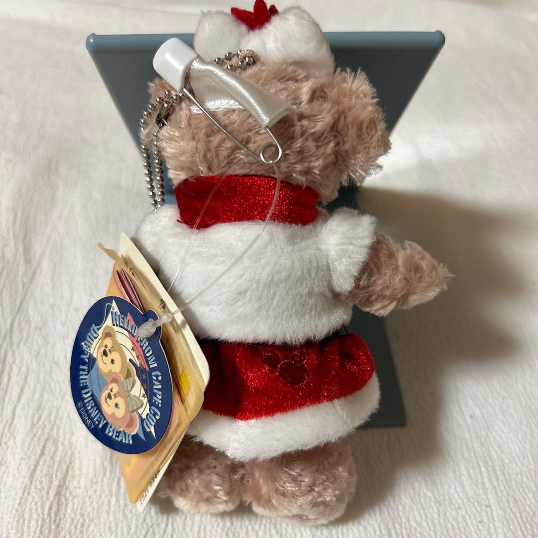 シェリーメイ サンタ ぬいぐるみバッジ ダッフィーのクリスマス2016
