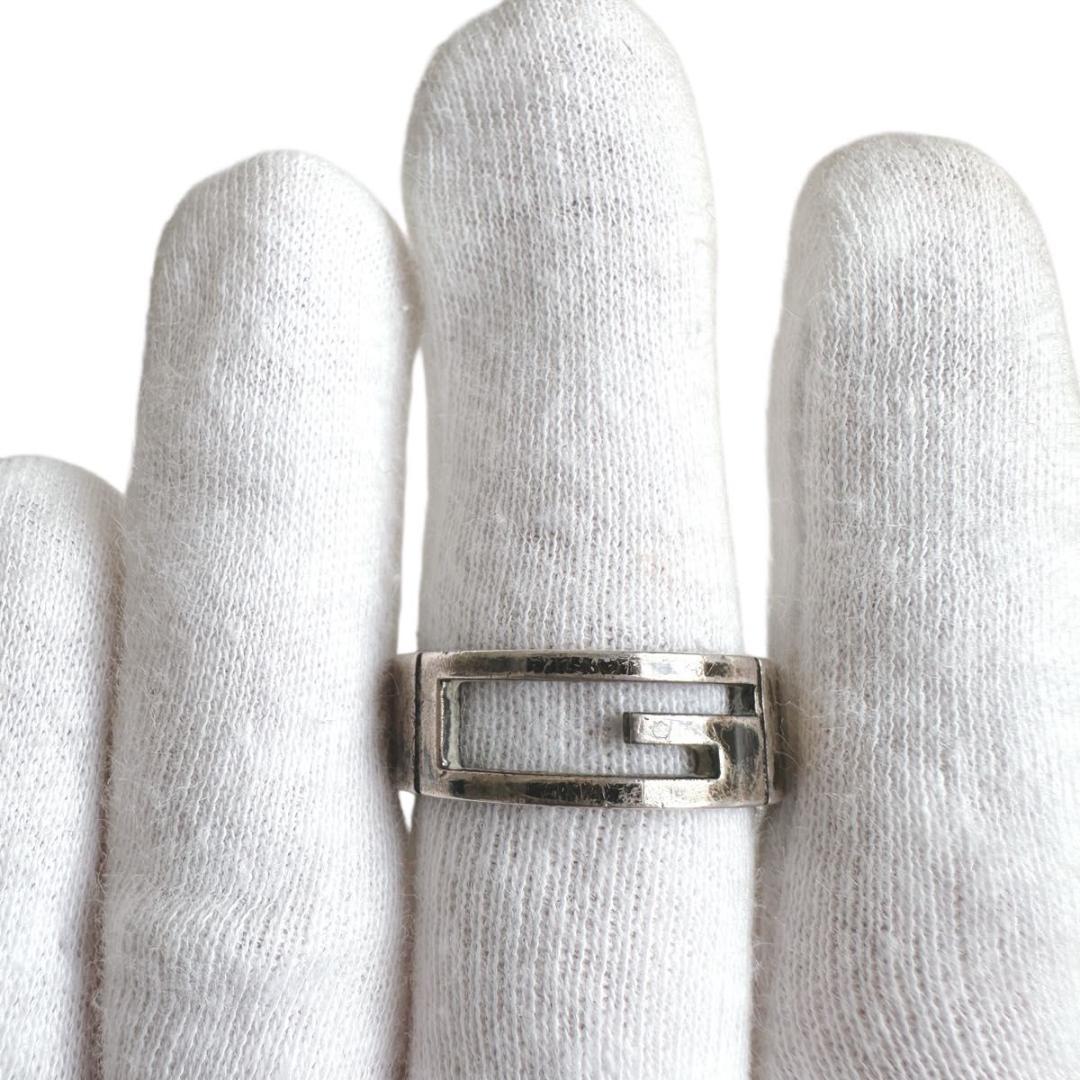 GUCCI リング シルバー925 21号　 Gロゴ グッチ 指輪 Gリング