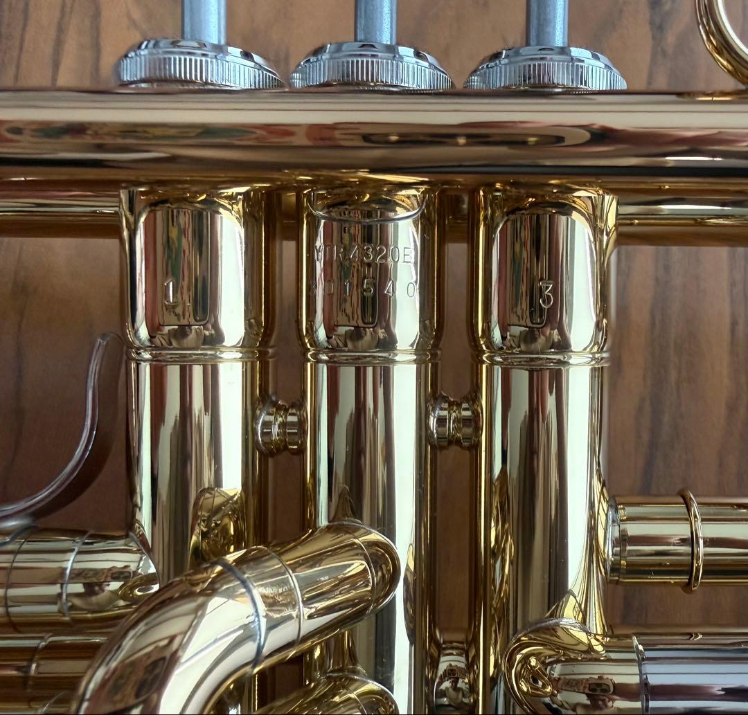 YAMAHA YTR-4320E トランペット ほぼ未使用 サイレントブラス付