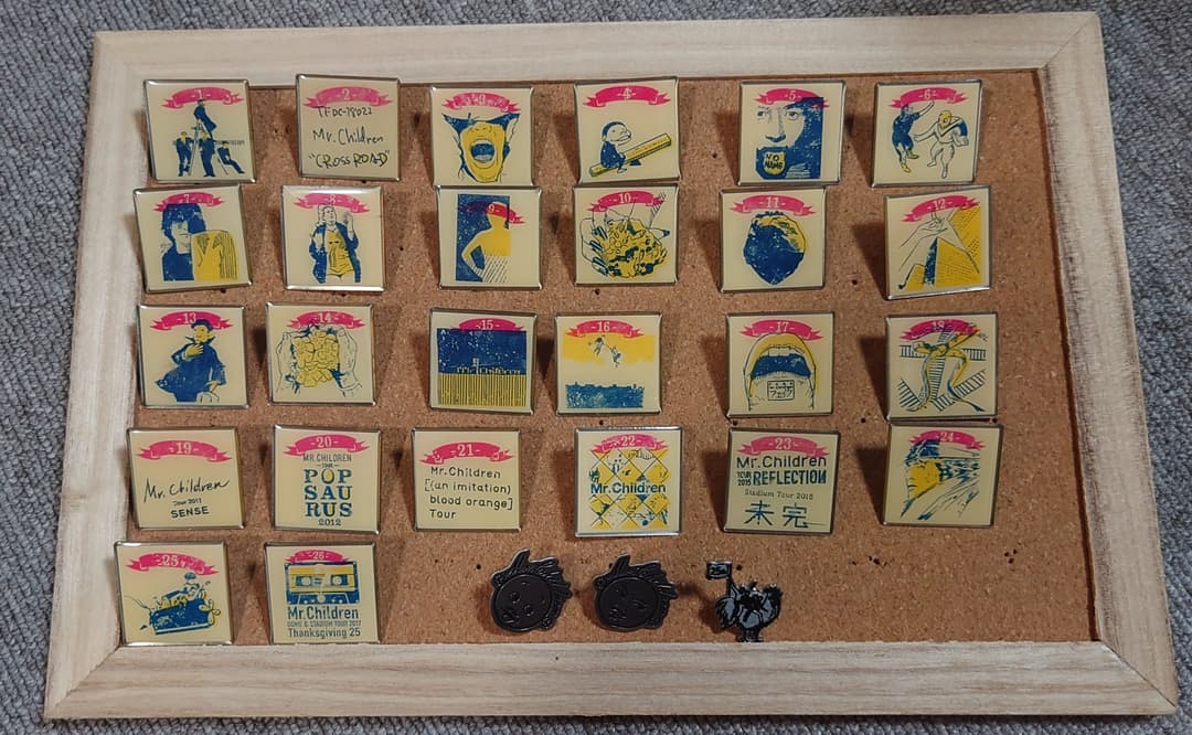 Mr.Children 25周年ツアー 会場限定ガチャ コンプリート