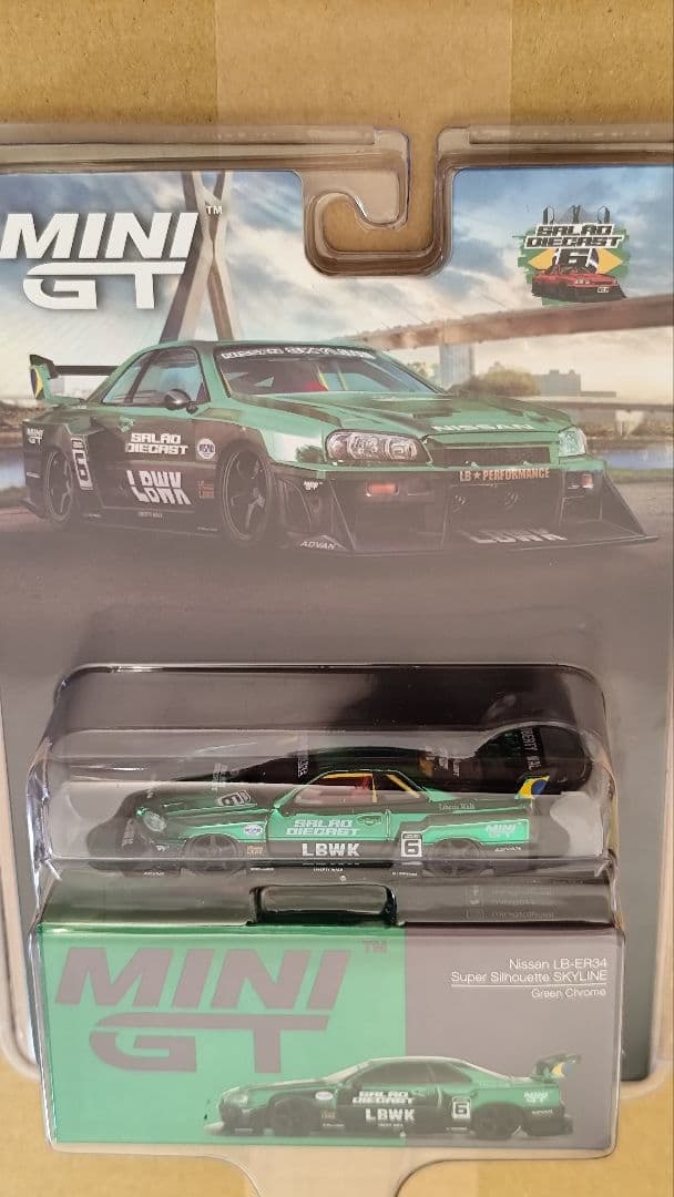 ミニカー MINI GT Lbwk Brazil exclusive LB-ER34