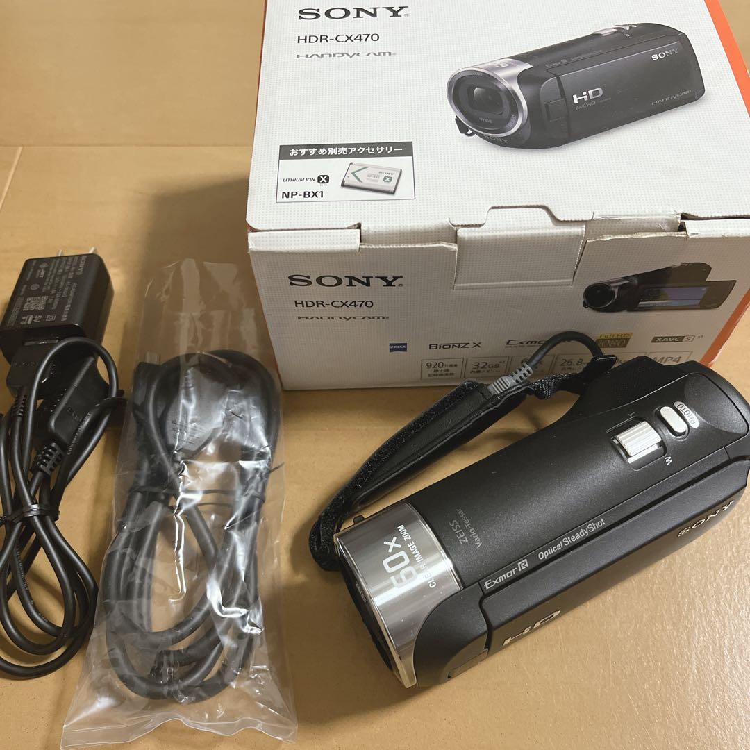 【SONY】 ビデオカメラ Handycam HDR-CX470