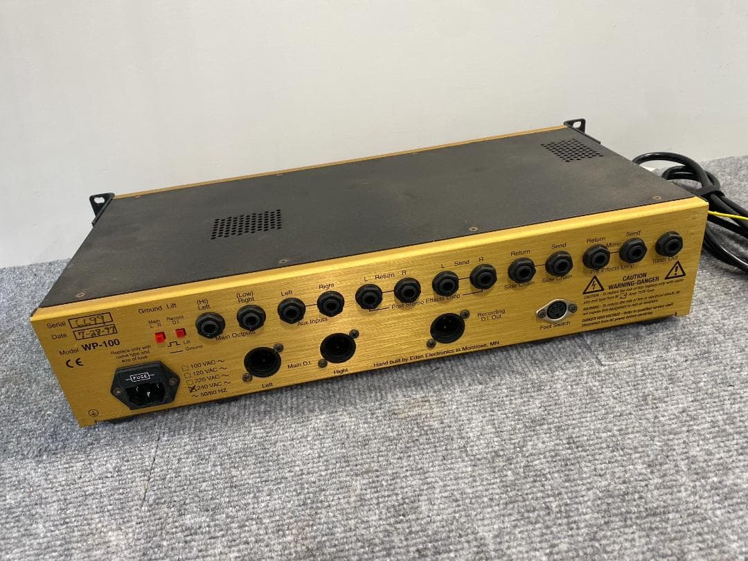 EDEN The Navigator ベース アンプ プリアンプ - メルカリ