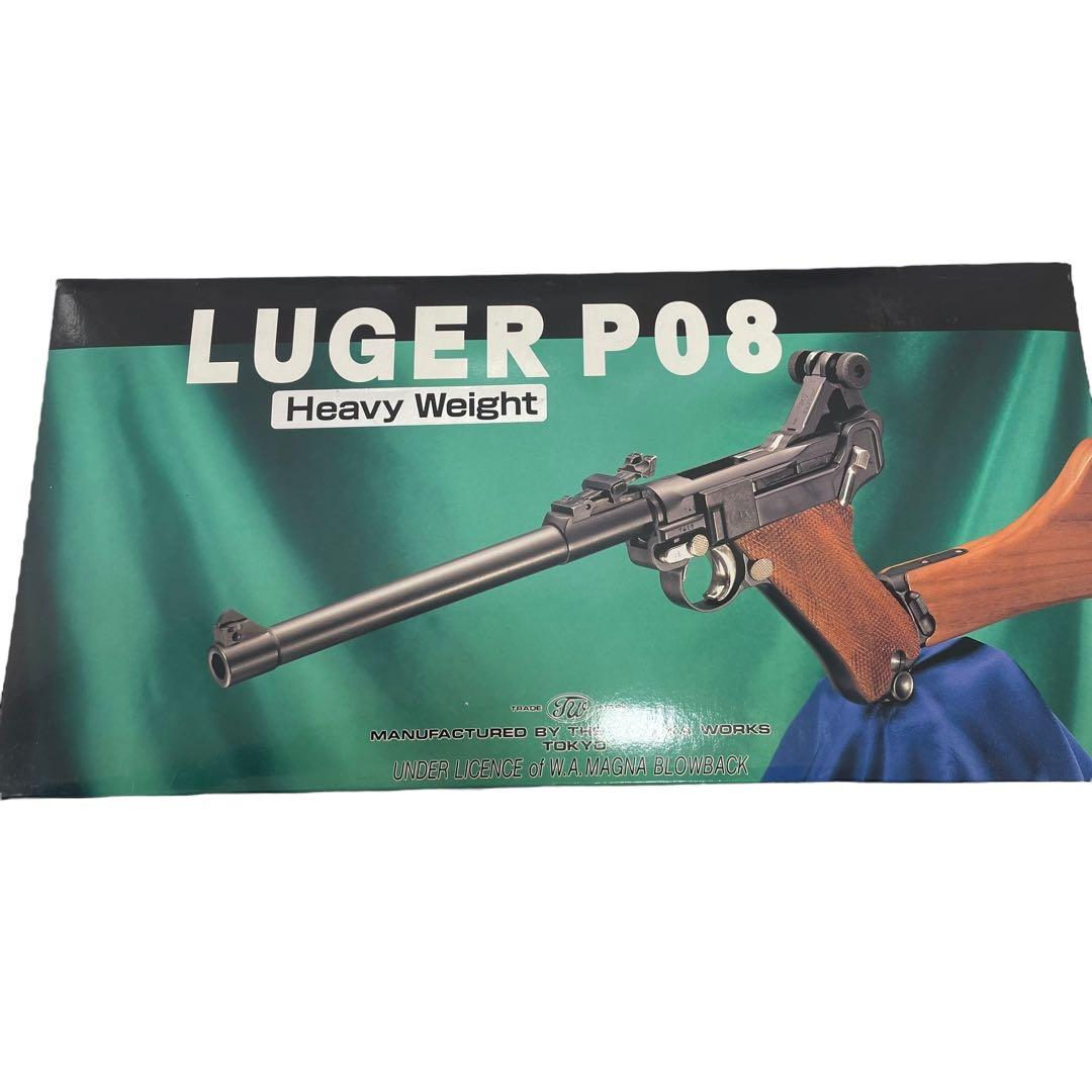 タナカワークス ルガーP08 8インチ ガスガン 動作未確認