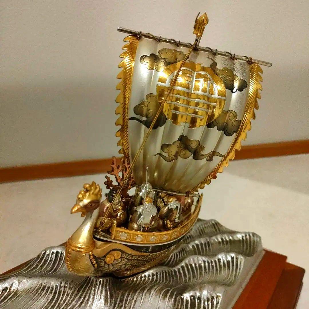 銀製 宝船 4号(七福神) 武比古 - メルカリ