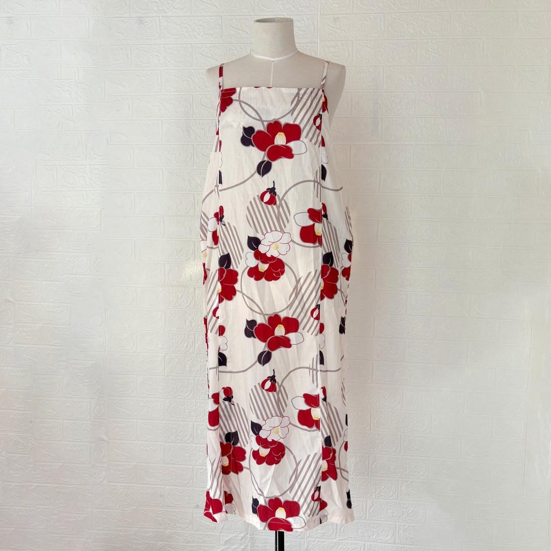 浴衣帯セット 二部式浴衣 浴衣ワンピ 3点セット セパレート浴衣 花見 D027