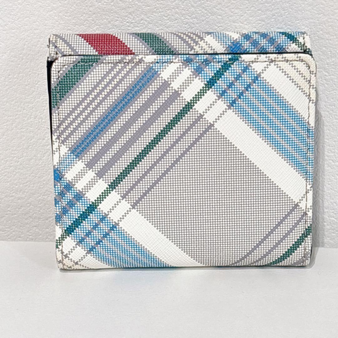 Vivienne Westwood 二つ折り 財布 マドラス チェック 柄 二 つ折り