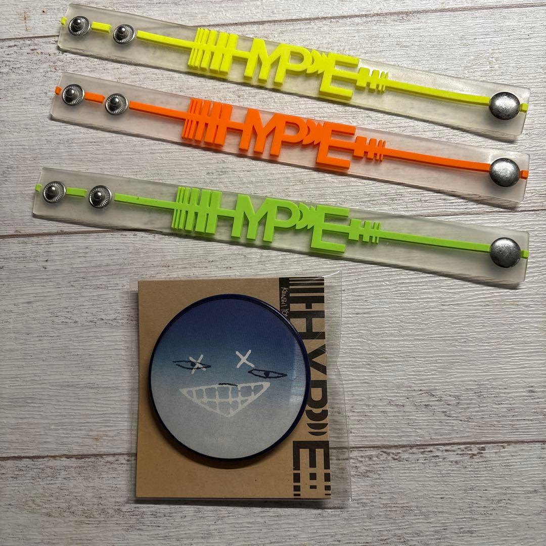 米津玄師 HYPE ラバーバンド、二面性缶バッジ - メルカリ