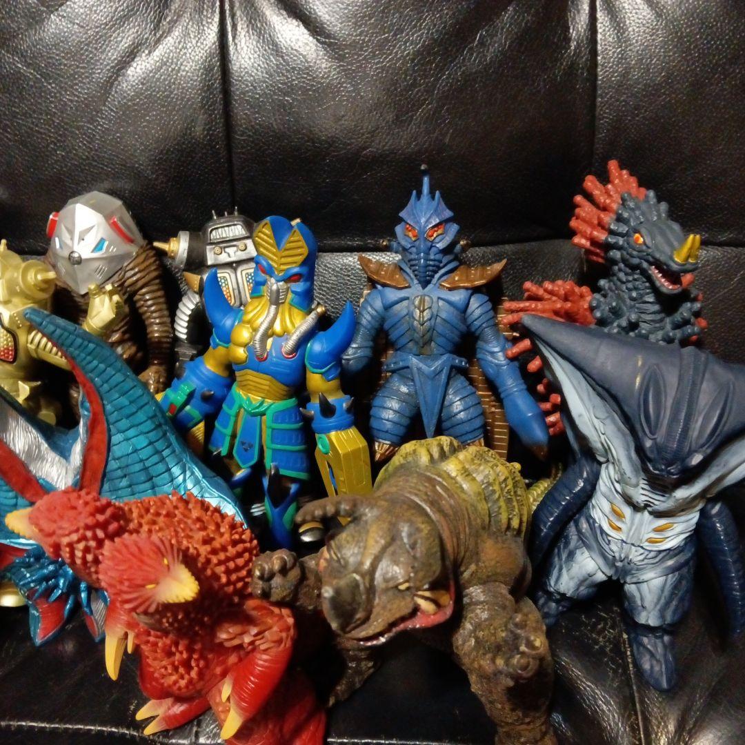 ウルトラマン 怪獣ソフビ ジャンクセット19体