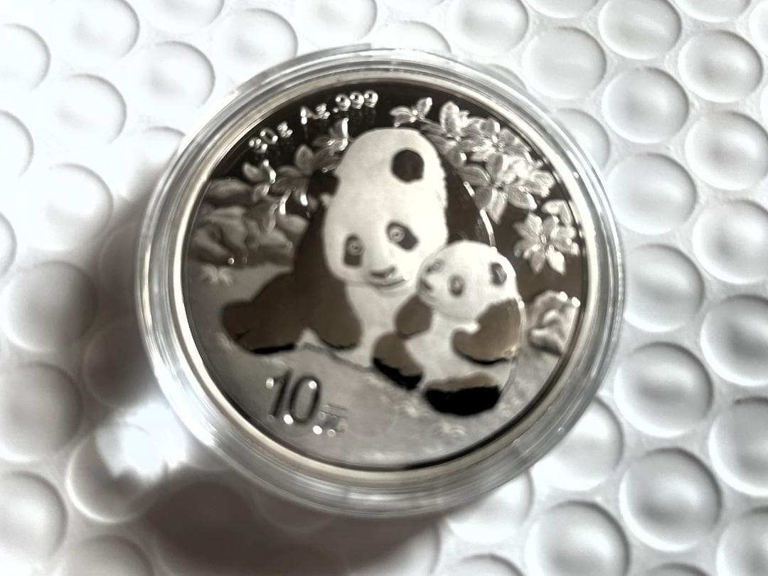 2024 (新品未使用) 中国 パンダ銀貨 30g10元 (カプセル入) 152 - メルカリ