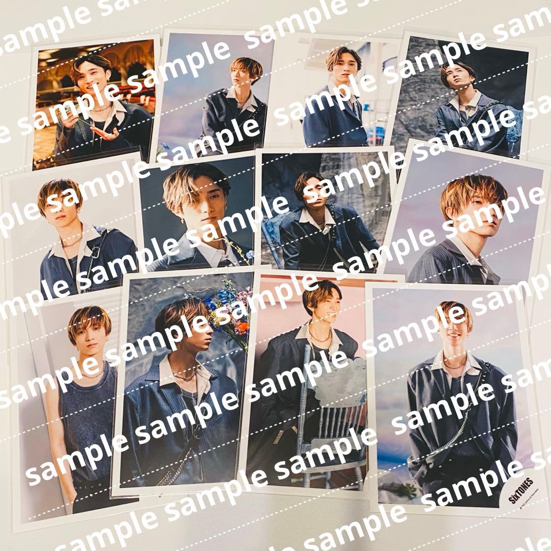 公式写真 SixTONES オフショット ジェシー 京本大我 松村北斗 田中樹