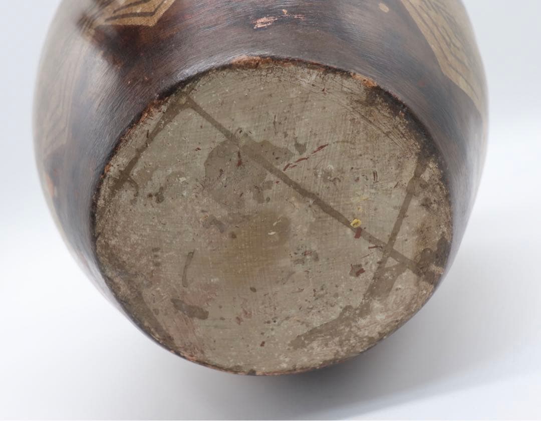 すえき　トカゲ文壺　送料込み0118