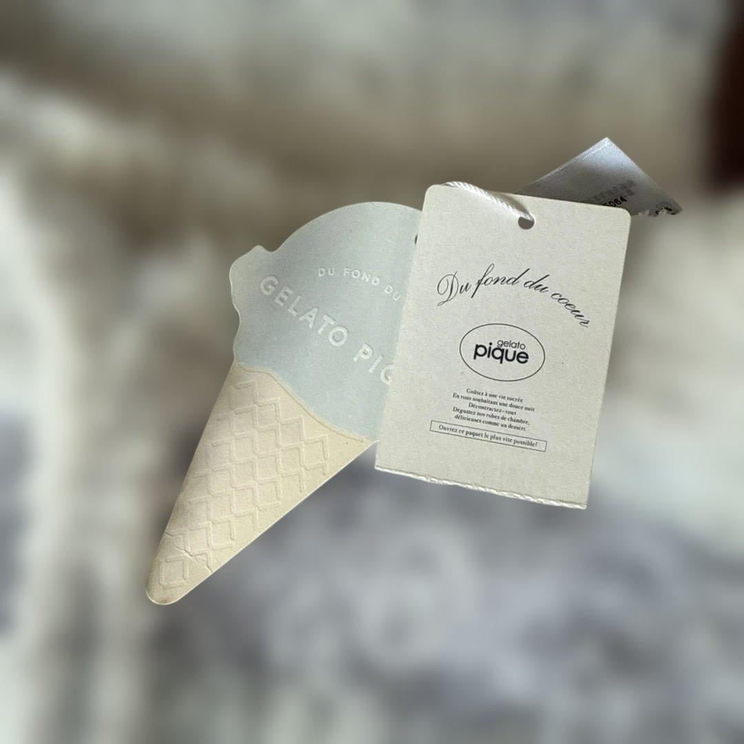 すぃ【未使用タグ付き】ジェラートピケ ルームウェアセット ブルー