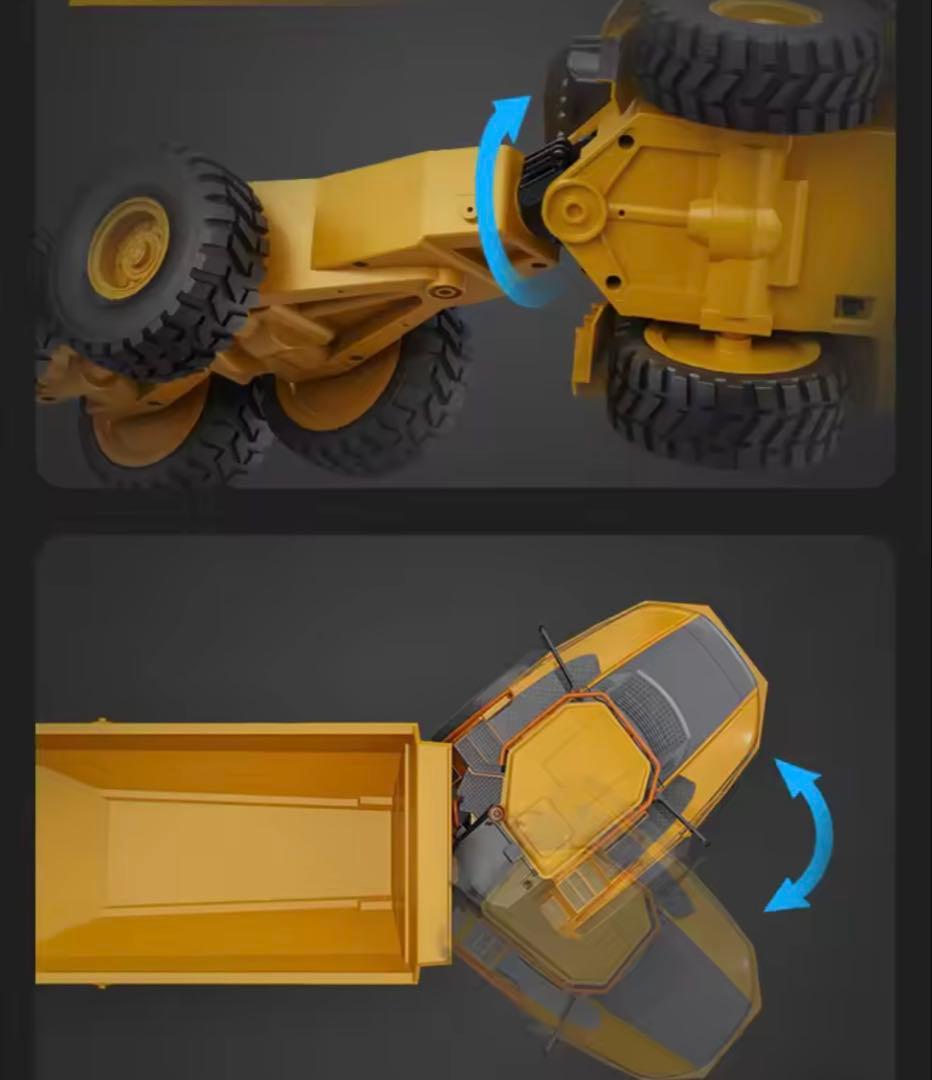 VOLVO A40G 無線リモコン ダンプトラック