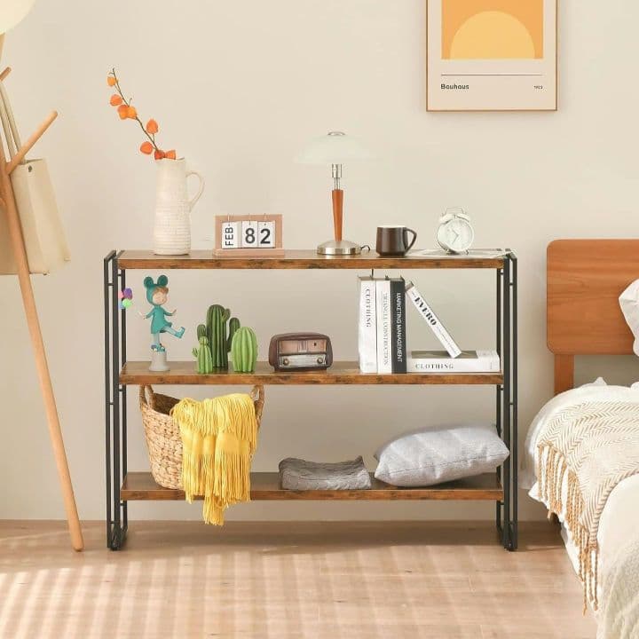 KS1 HCHQHS ラック 棚 オープンシェルフ 3段 収納ラック 幅120 Amazon