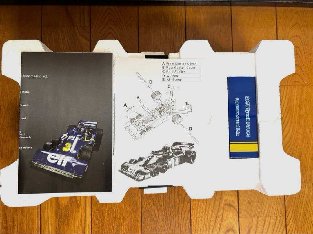 1976 Tyrell P34 #4 Japan GPミニカー