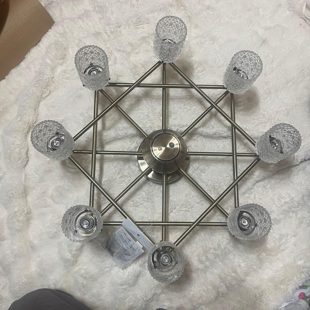 キジマ シャンデリア シーリングライト amp51309