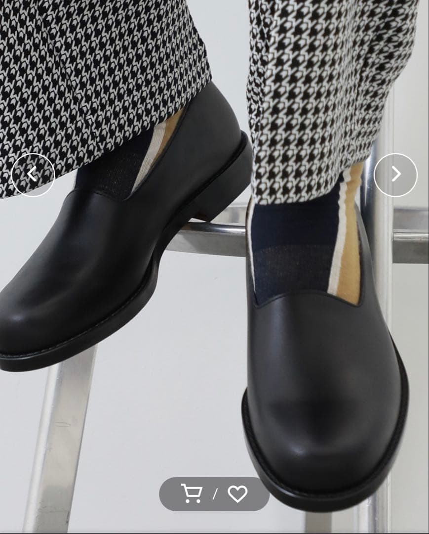 PADRONE STUDIOUS別注 SLIP ON SHOES サイズ41