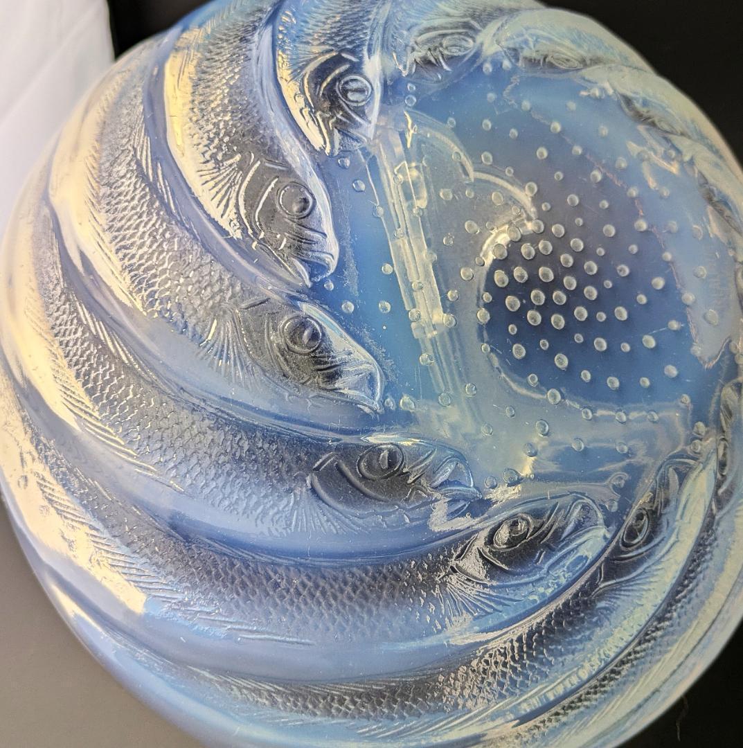 マッチーさま 深淵なるオパルセント ラリック本人作品 ポワソン 大鉢