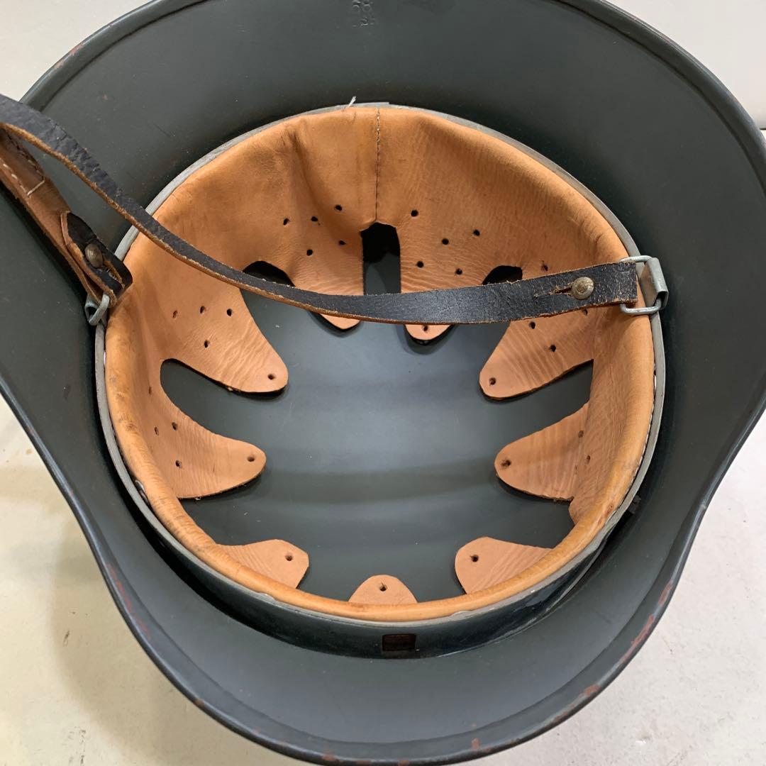 ドイツ軍スタイル ヘルメット グレー金属製、レプリカM 36？ - メルカリ