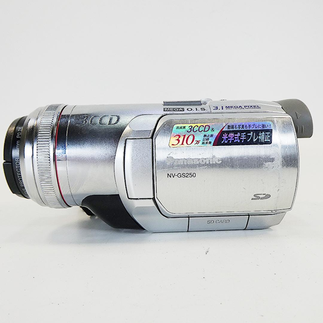 動作良好 パナソニック NV-GS250 MiniDVビデオDVDダビングに最適