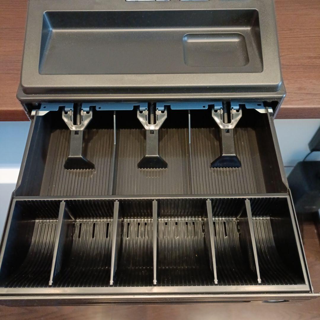 SHARP XE-A147-B レジスター ブラック ACアダプター付き - メルカリ