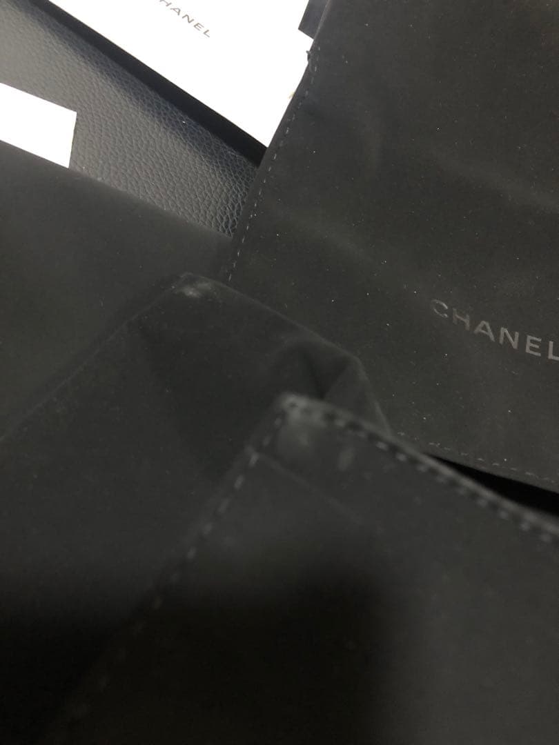 シャネル マットタイプ 財布空箱、保存袋、ギャランティ、リボン等