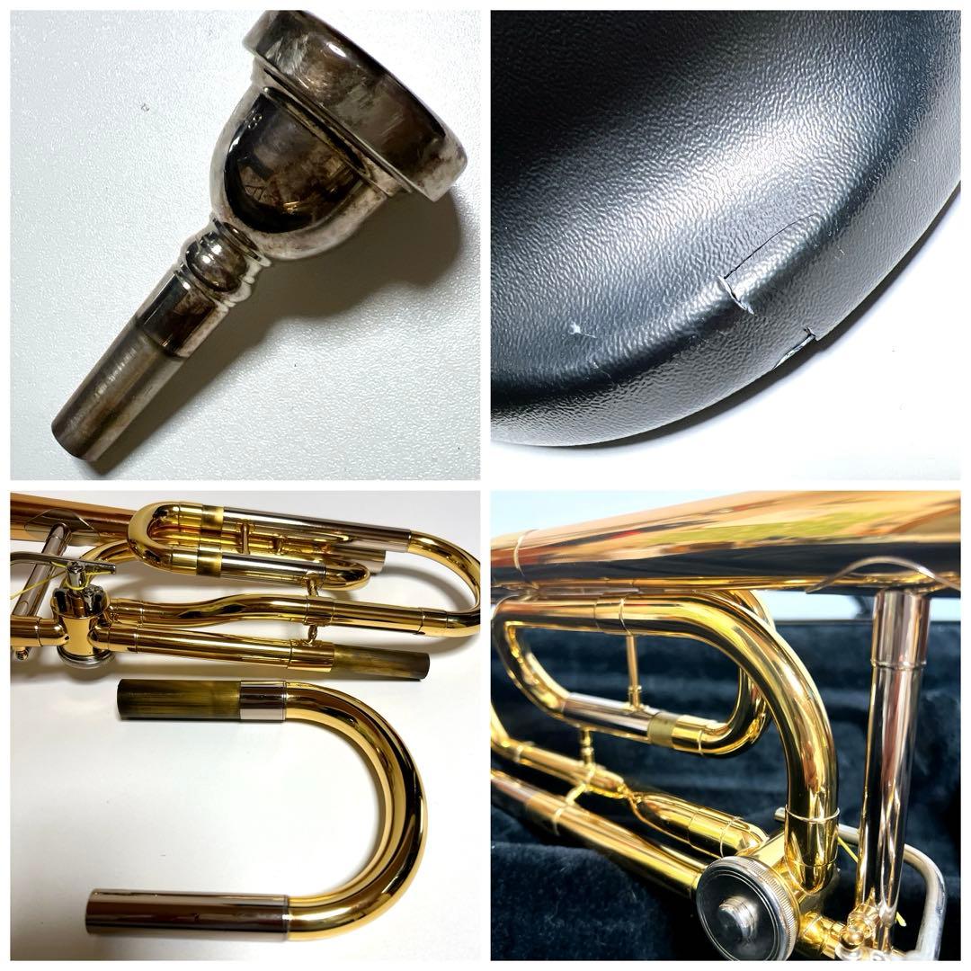 【美品】YAMAHA テナーバストロンボーン YSL456G 管楽器　吹奏楽