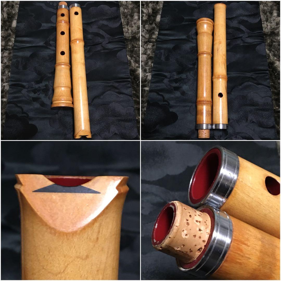 尺八 琴古流 二尺管 【音出し確認済み】