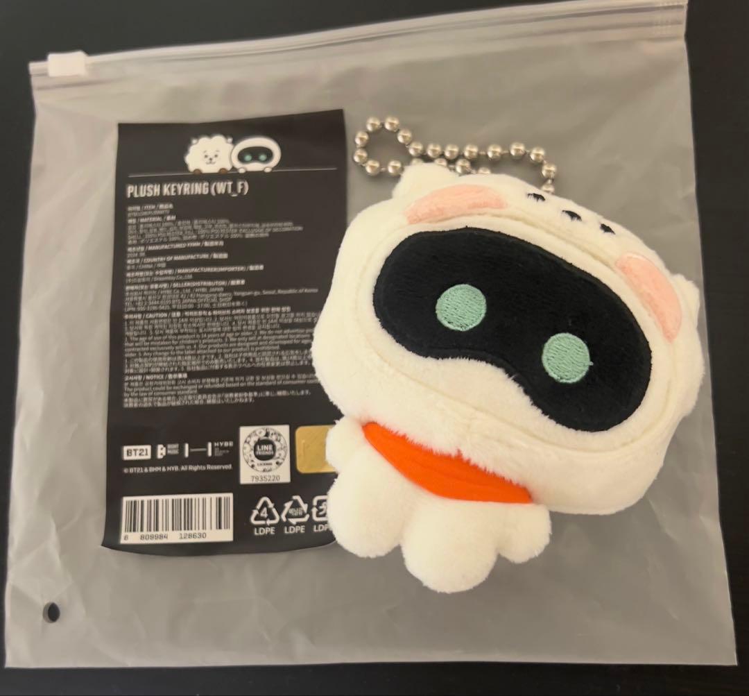 BTS ジン Wootteo ウット RJ キーリング ぬいぐるみ マスコット - メルカリ