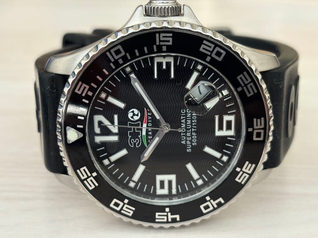 3H トレアッカ オーシャンダイバー　ディーププロ 自動巻き