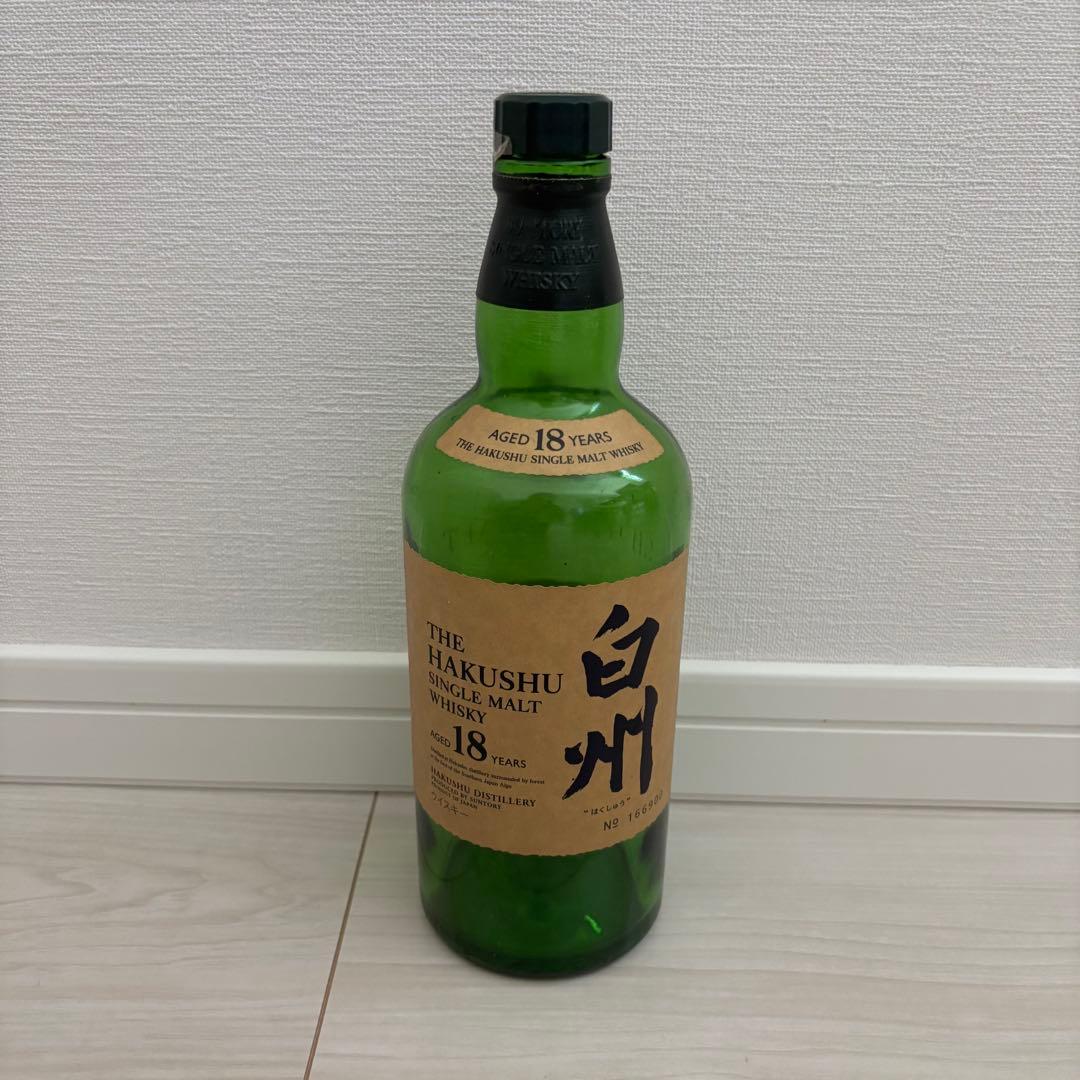 空瓶】白州18年 - メルカリ