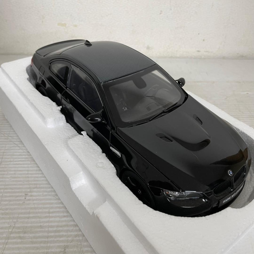 京商 BMW M3 Coupe ブラック 1/18スケール ミニカー Y0955