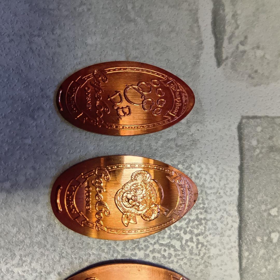 ディズニーベア　ダッフィー　タグ　絵本　スーベニアメダル　初期