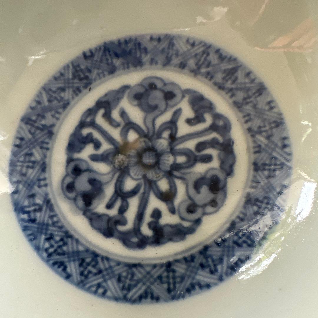 古伊万里 赤絵椀 太明年製 懐石 金彩 7客 蓋付