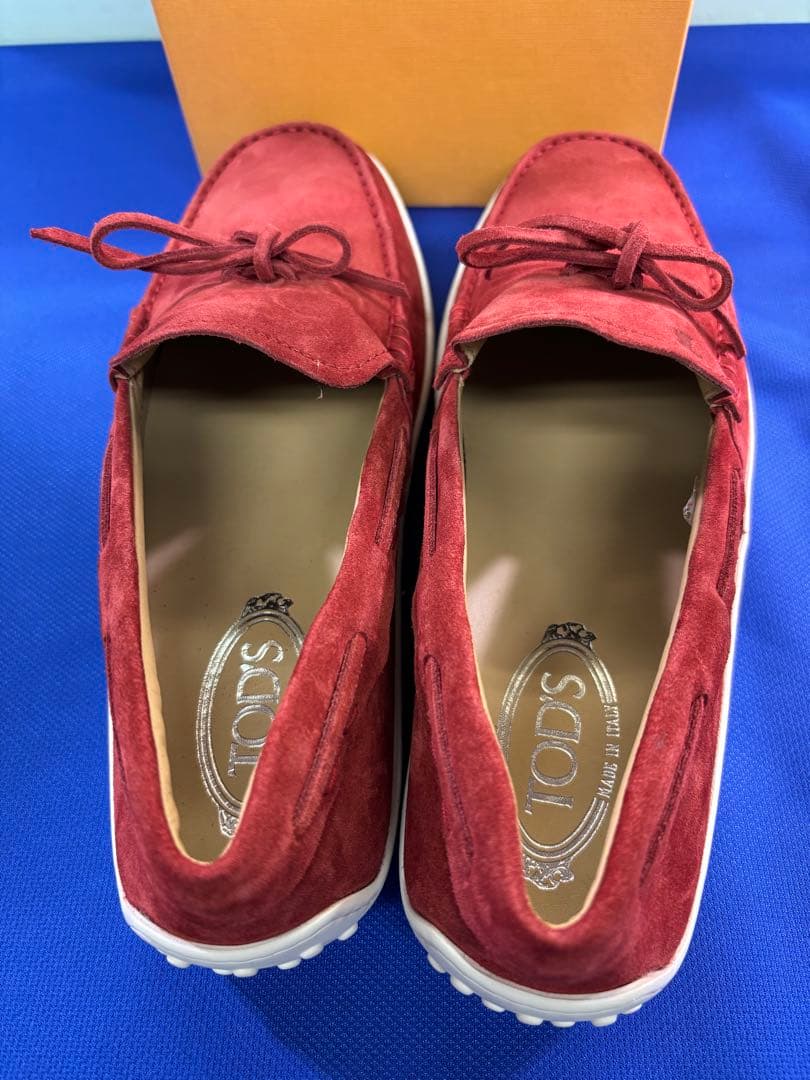 TOD'S スウェードドライビングシューズ 10（UK）/28.0cm（JP）