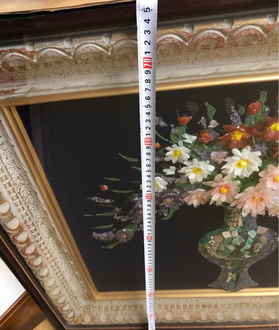 貴石画・宝石画 | リサイクルショップ宝さがし 迫力の宝石画 貴石画 天然石