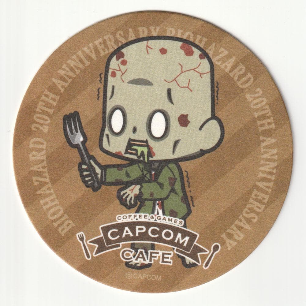 カプコンカフェ バイオハザード コースター ゾンビ - メルカリ