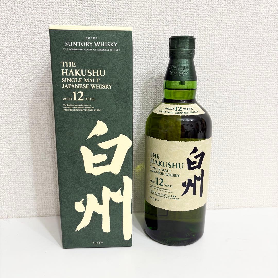 a*.様 【新品/未開栓】サントリー 白州 12年 シングルモルトウイスキー 7 サントリー 白州 12年 シングルモルトウイスキー【新品未開栓】の通販