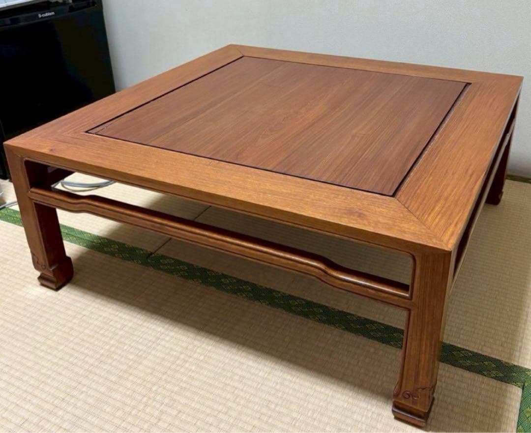 ヴィンテージ レトロ アンティーク 無垢材 テーブル 座卓 センターテーブル 木 レトロ ローテーブル 座卓 センターテーブル 無垢材 花台 展示台