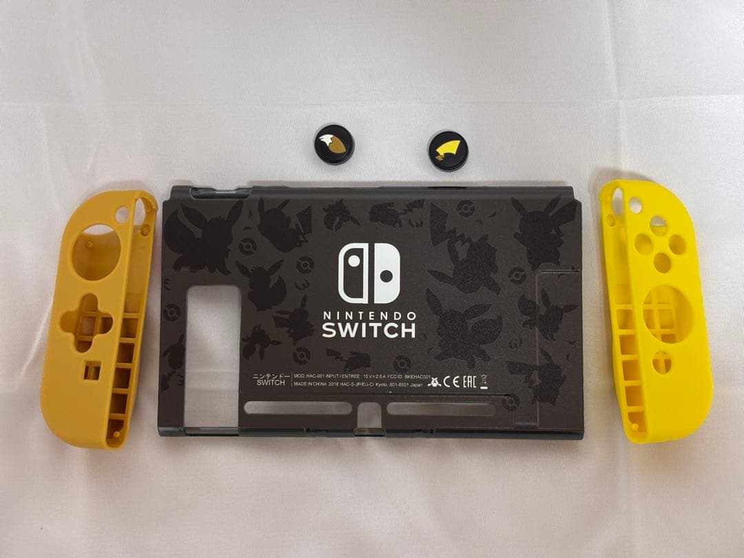 Switch 本体 ピカチュウ イーブイ ポケモン 動作確認 初期化済
