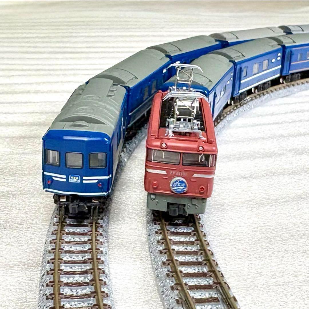 Bトレイン 24系 日本海 ラストラン編成11両＋EF81 N化 動力2両