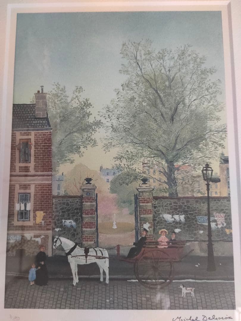 ミッシェル・ドラクロワ ドラクロア リトグラフ 3/150 - メルカリ