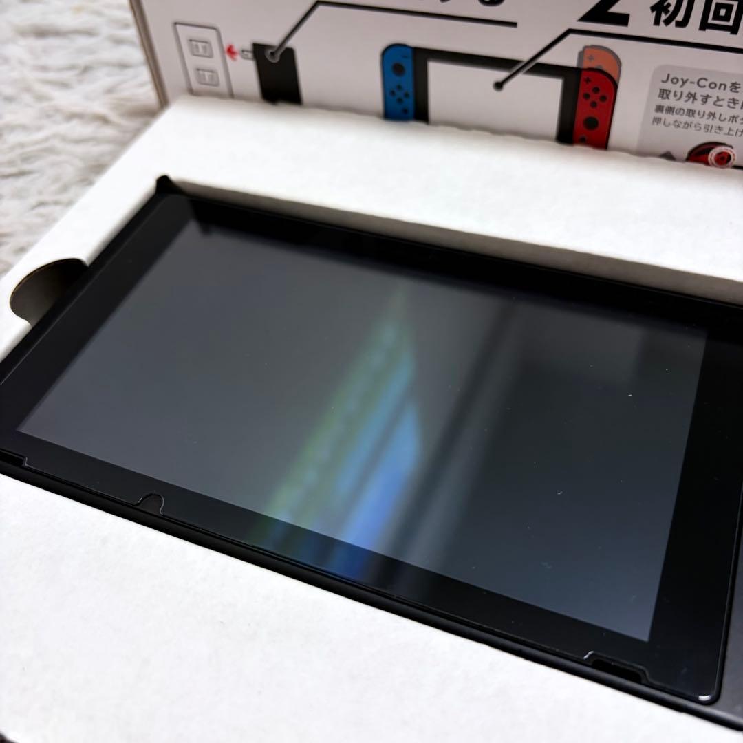 【美品】Nintendo Switch 本体 ジョイコン2セット 初期化済み
