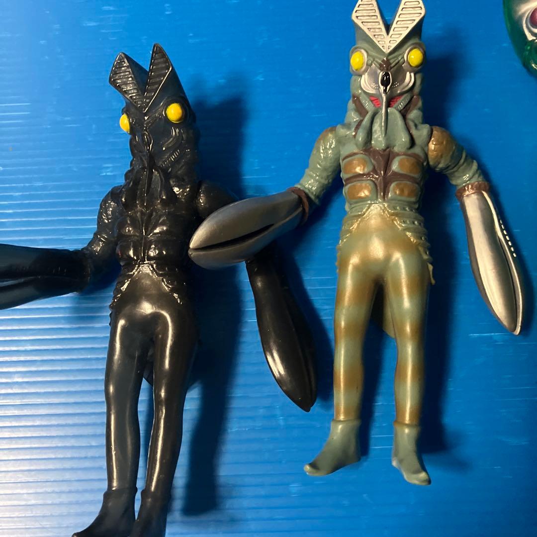 バンダイ　バルタン星人　ソフビ3点セット