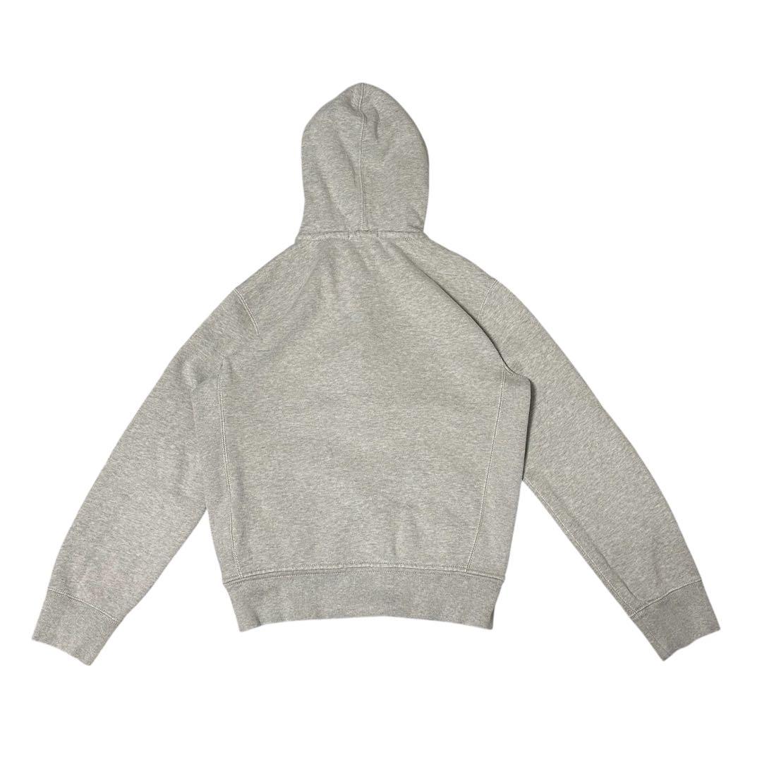 POLO ポロ ラルフローレン ジップパーカー フード裏サーマル グレー